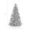 Best Choice Products Artificial Christmas Tree, Premium Pre-Lit Spruce Design, Dense Branches – White Spruce